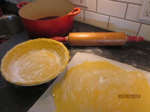 Pie dough ready to go!
