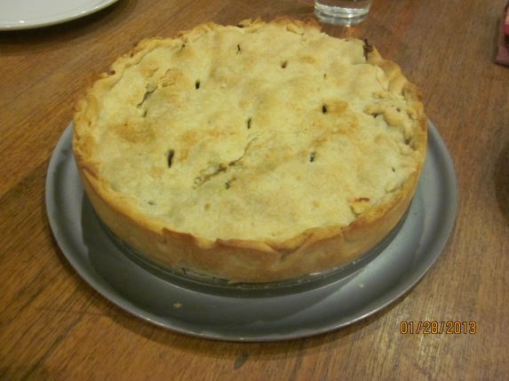 Pie #57- Parmesan and Spinach