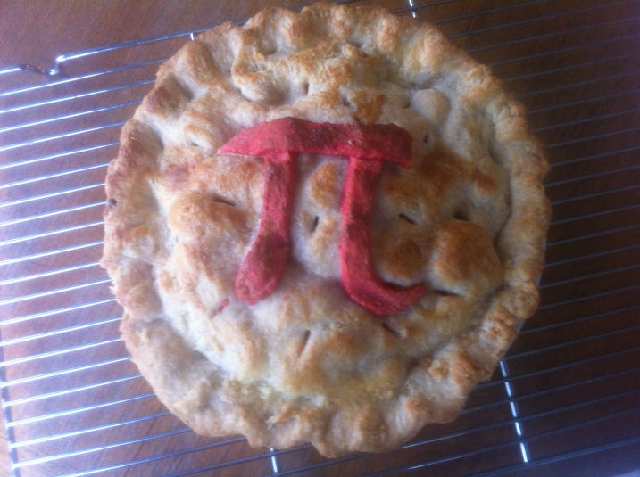 Pie #64- Apple Pomegranate (Pi Day Pie)